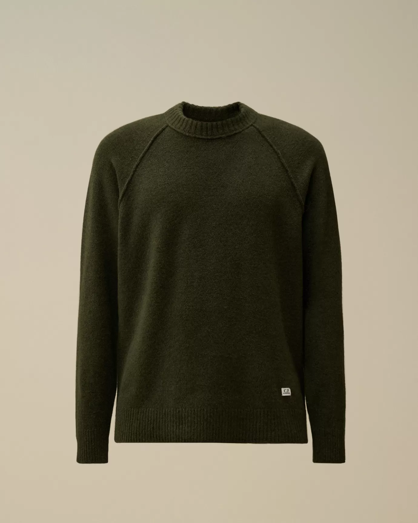 Alpaca Wool Crewneck Knit<C.P. Company Shop