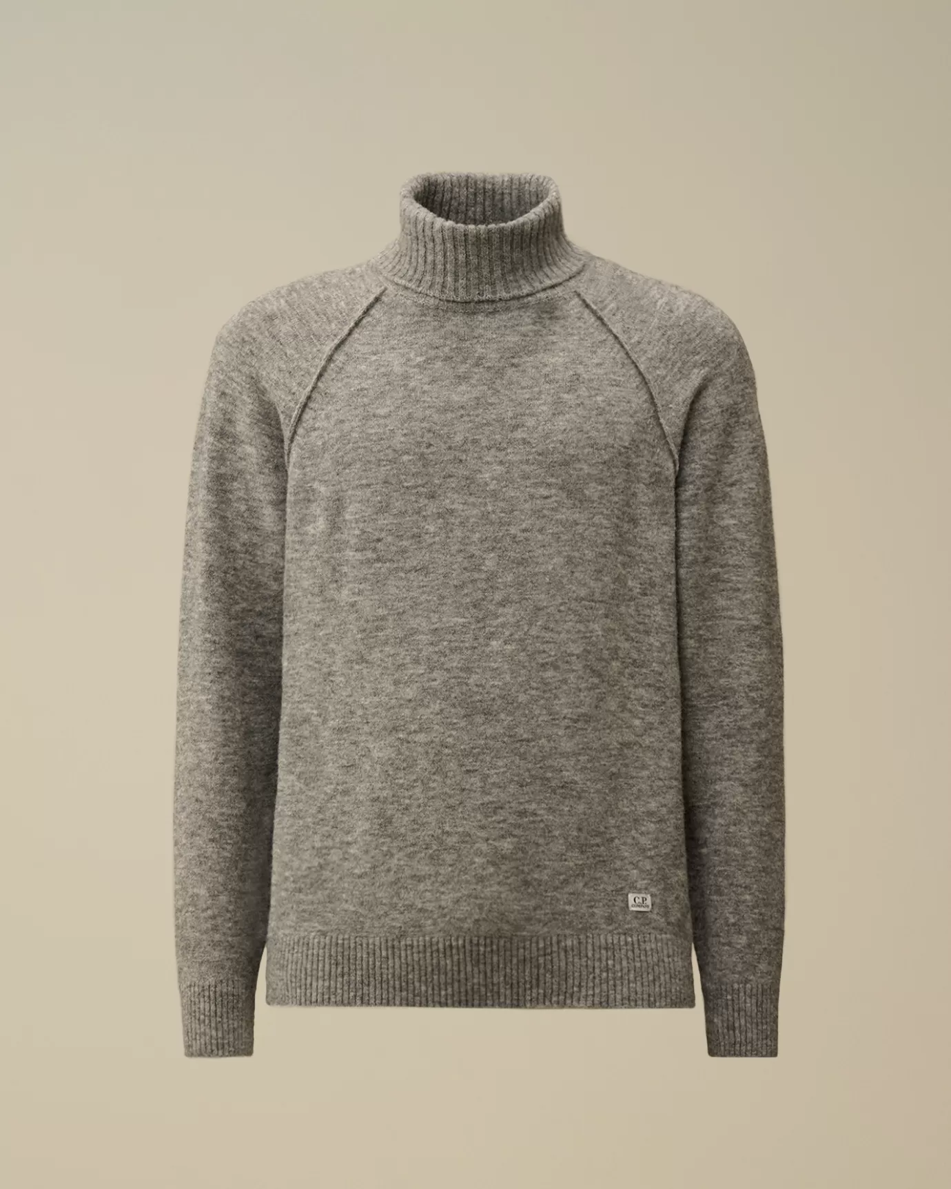 Alpaca Wool Turtleneck Knit<C.P. Company New