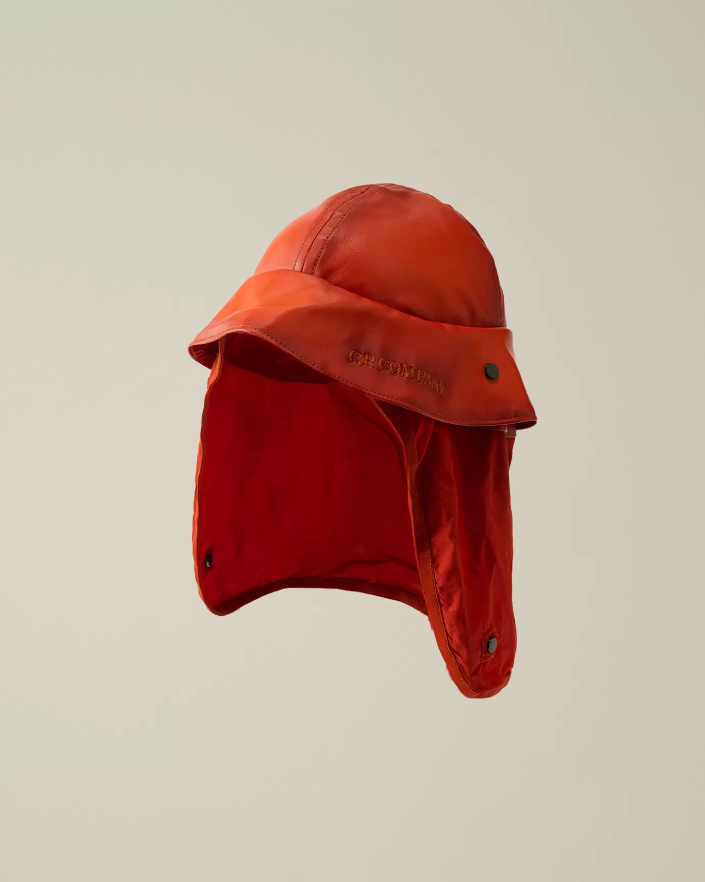 Bi-Film Neck Flap Bucket Hat<C.P. Company Hot