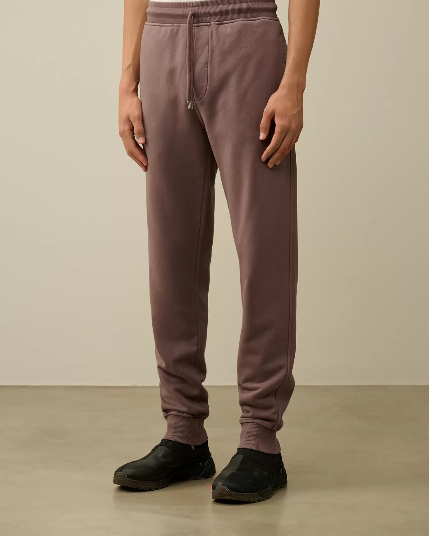 Brushed and Emerized Diagonal Fleece Cargo Sweatpants<C.P. Company Cheap