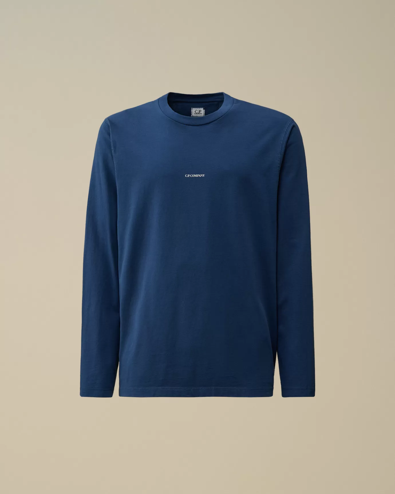 Brushed Jersey Logo Longsleeve T-Shirt<C.P. Company Best Sale