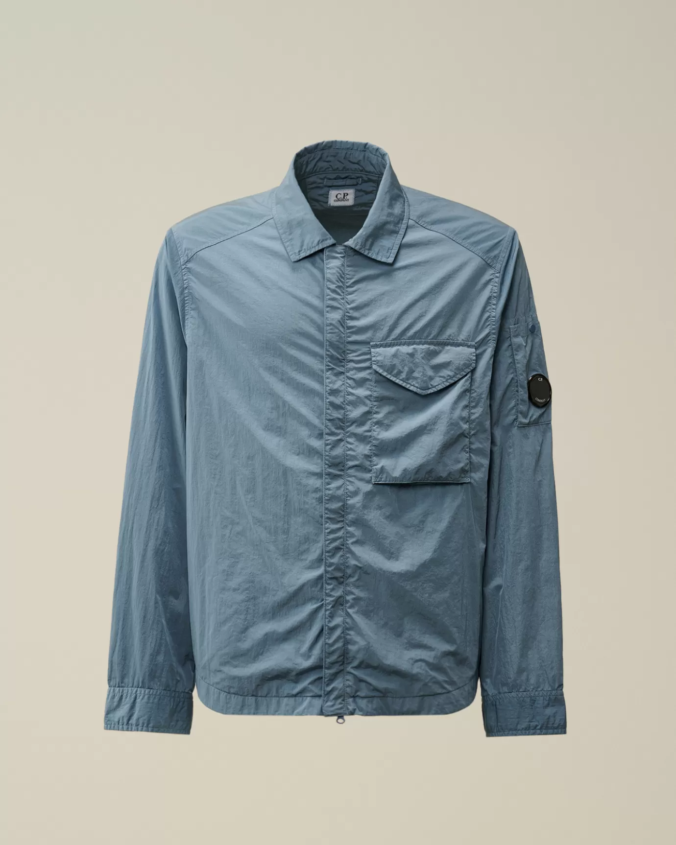 Chrome-R Lens Overshirt<C.P. Company Outlet