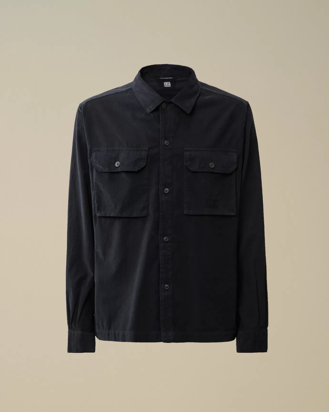 Corduroy Buttoned Overshirt<C.P. Company Best