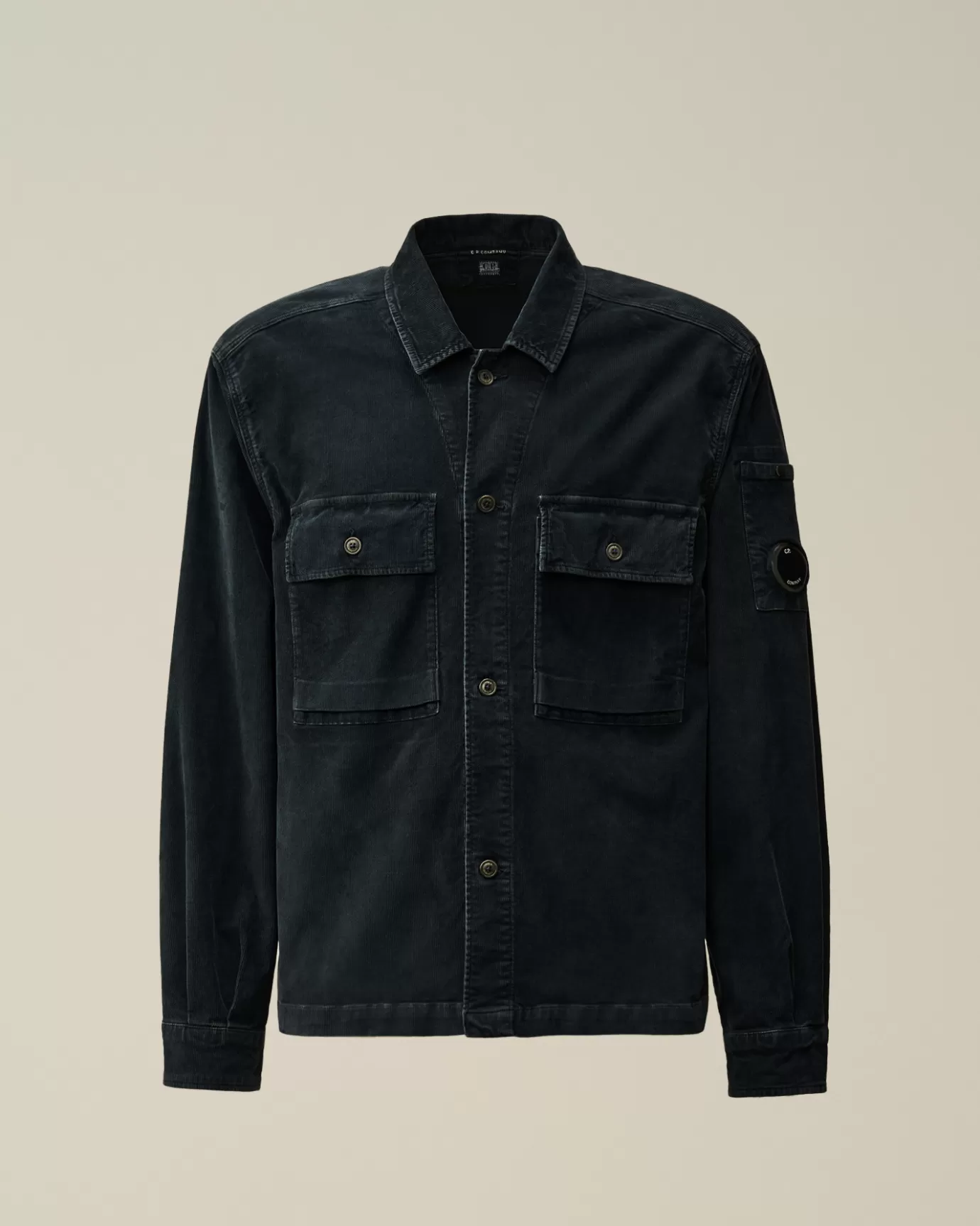 Corduroy Buttoned Utility Overshirt<C.P. Company Clearance