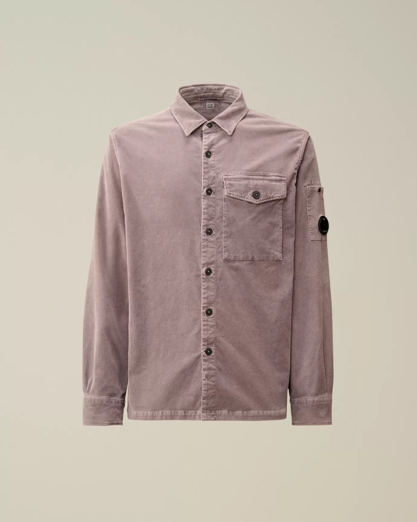 Corduroy Lens Buttoned Shirt<C.P. Company New