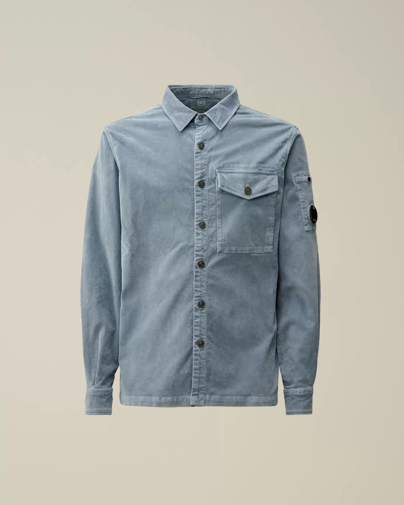 Corduroy Lens Buttoned Shirt<C.P. Company Best