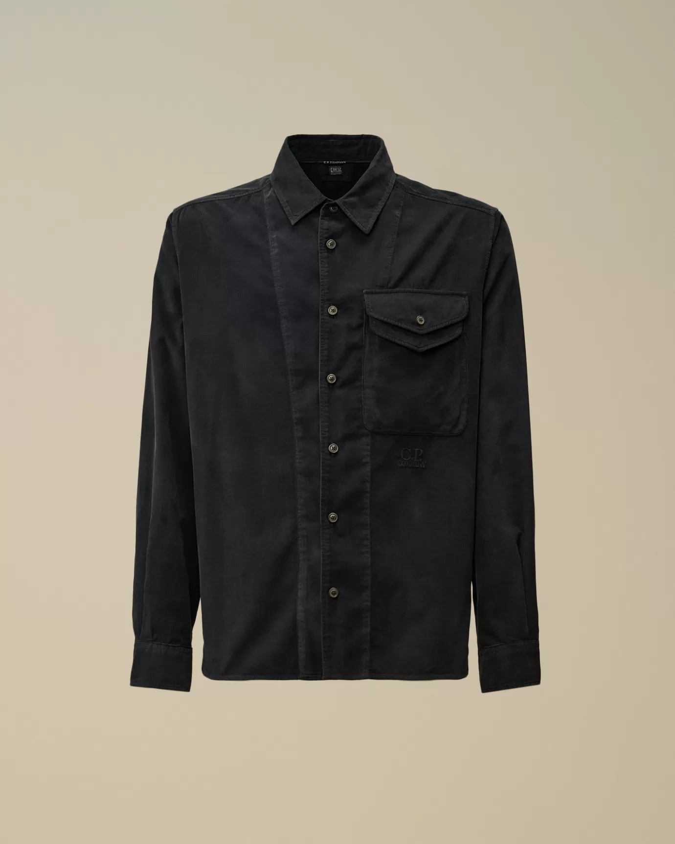 Corduroy Single Pocket Shirt<C.P. Company Sale