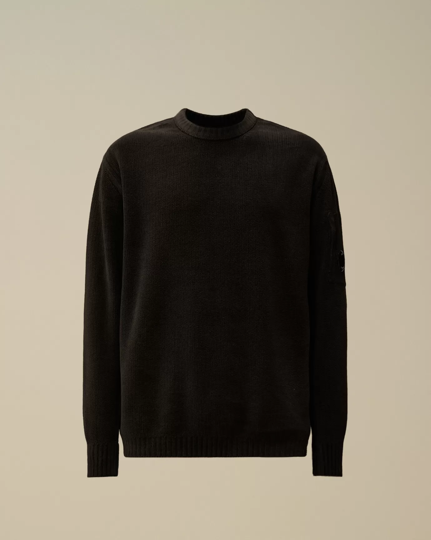 Cotton Chenille Crewneck Knit<C.P. Company Discount