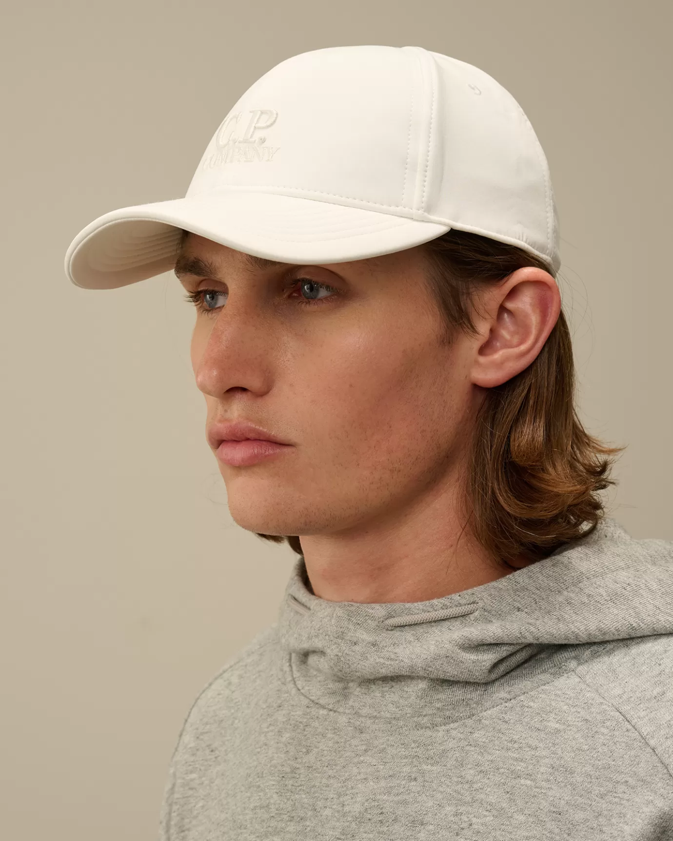 C.P. Shell-R Logo Cap<C.P. Company Fashion