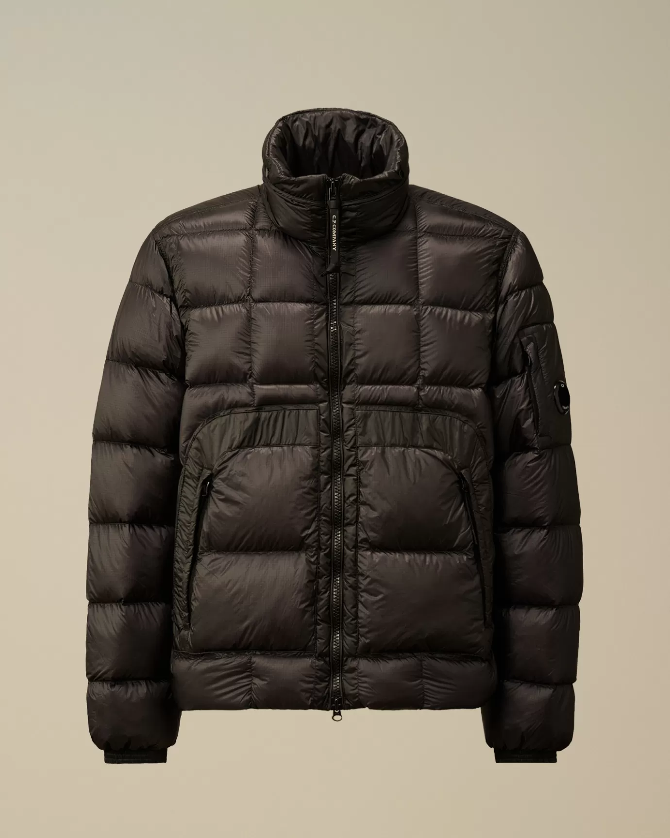 D.D. Shell Hooded Short Down Jacket<C.P. Company Cheap