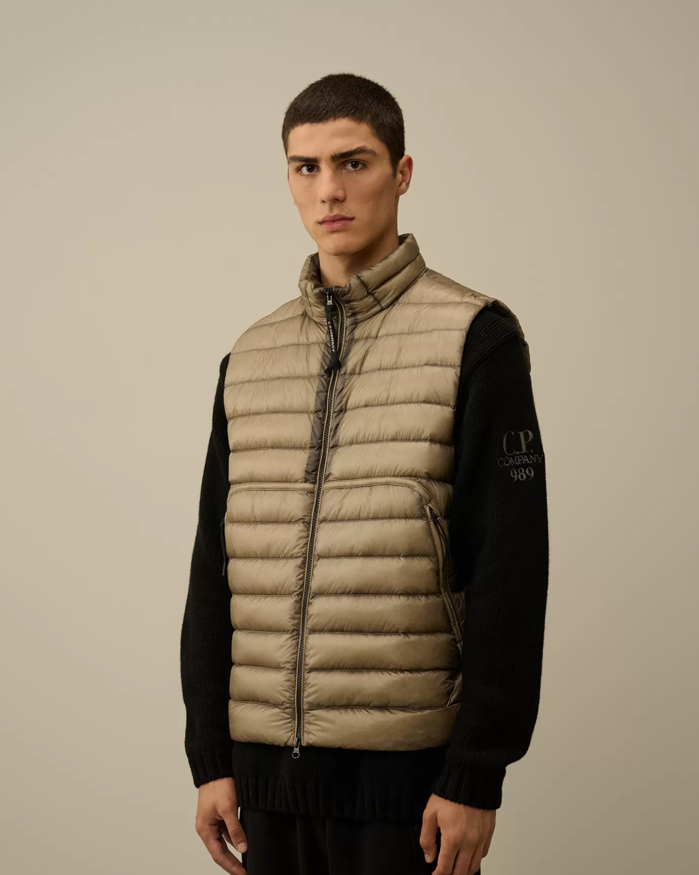 D.D. Shell Lens Down Vest<C.P. Company Shop