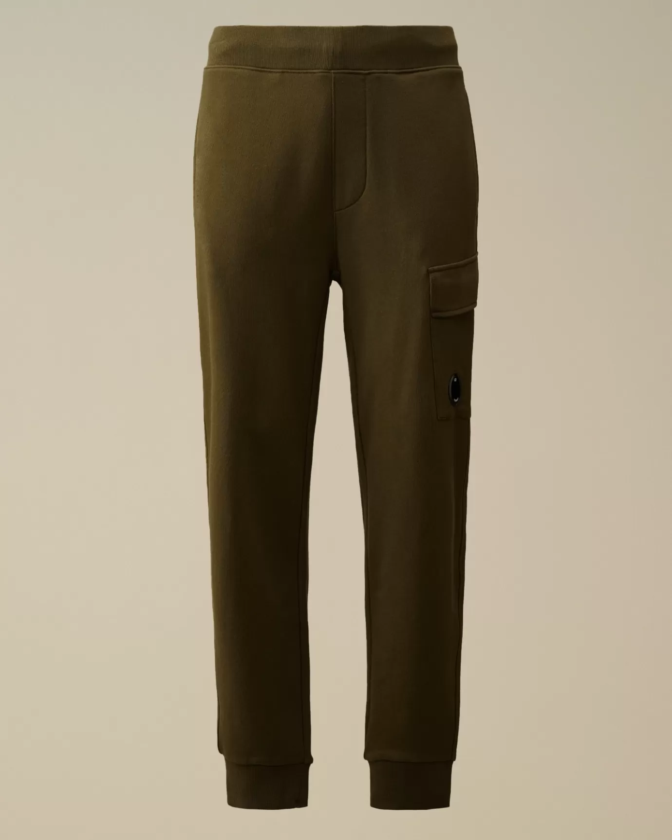 Diagonal Raised Fleece Cargo Sweatpants<C.P. Company Hot