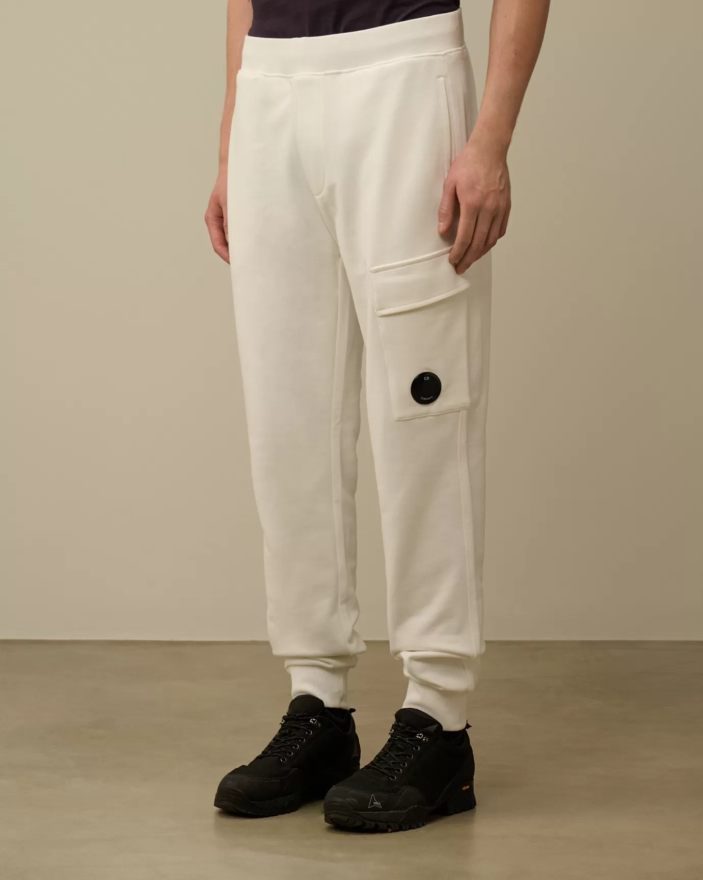 Diagonal Raised Fleece Cargo Sweatpants<C.P. Company Flash Sale