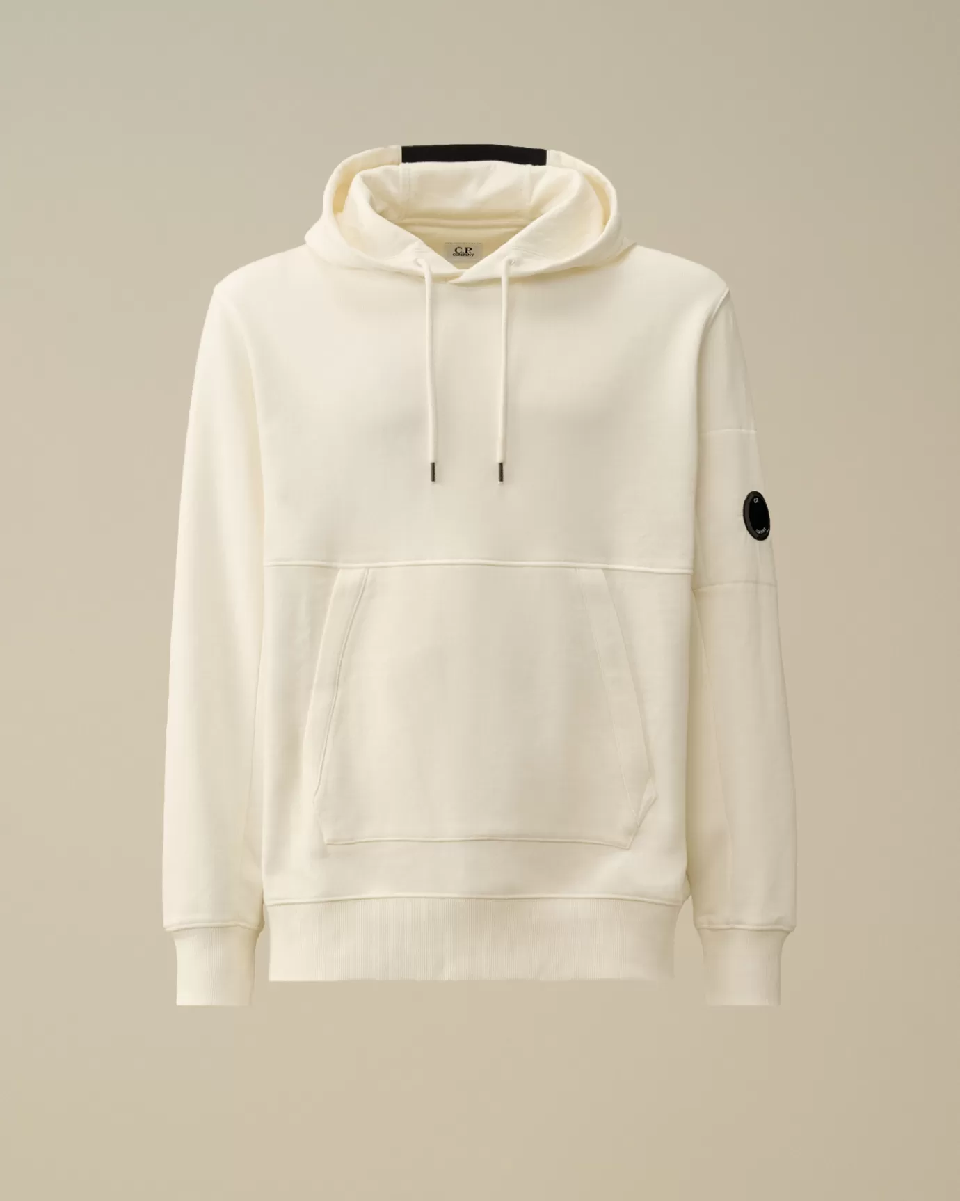 Diagonal Raised Fleece Lens Hooded Sweatshirt<C.P. Company Outlet