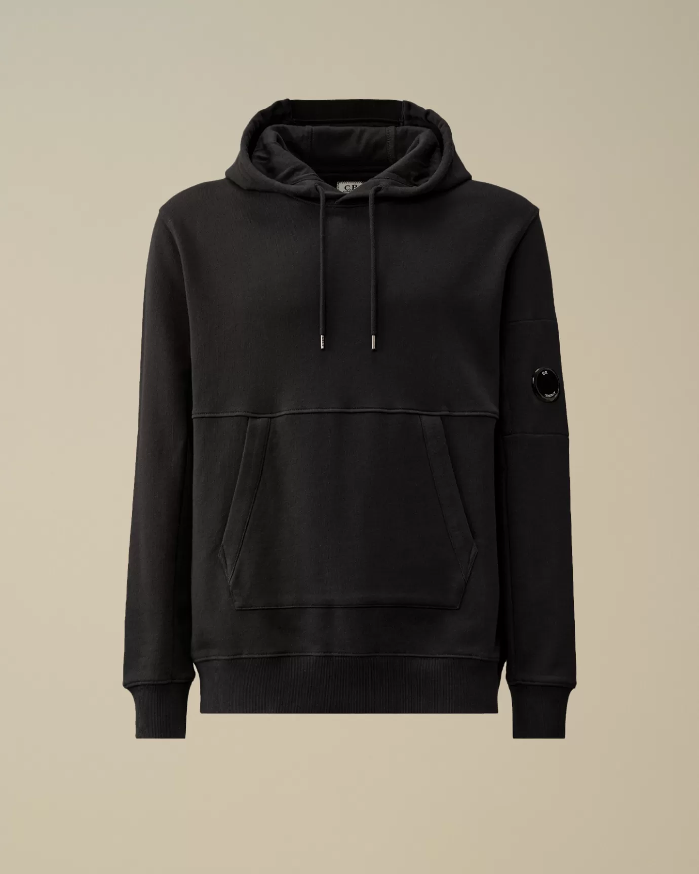 Diagonal Raised Fleece Lens Hooded Sweatshirt<C.P. Company Discount