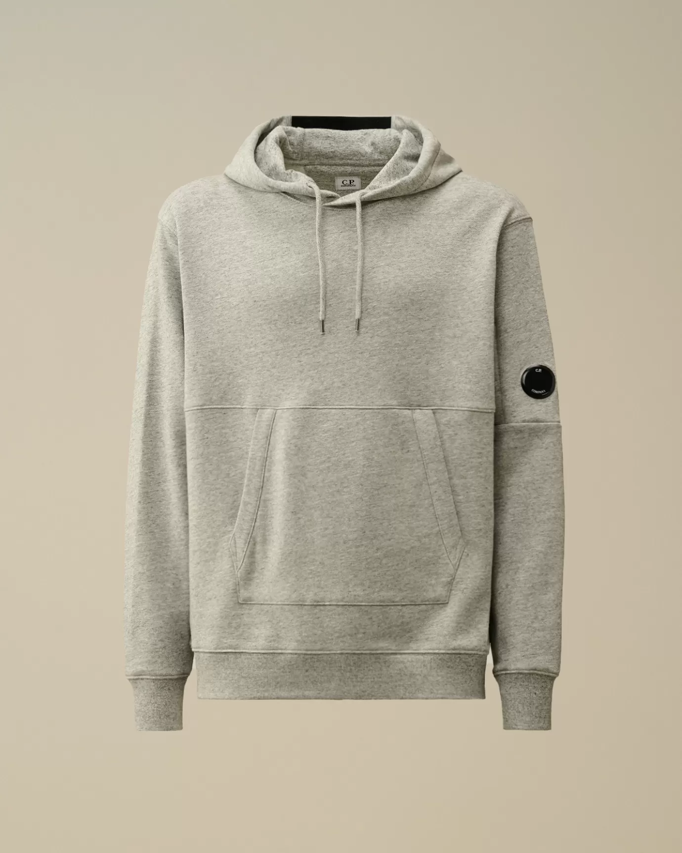 Diagonal Raised Fleece Lens Hooded Sweatshirt<C.P. Company Cheap