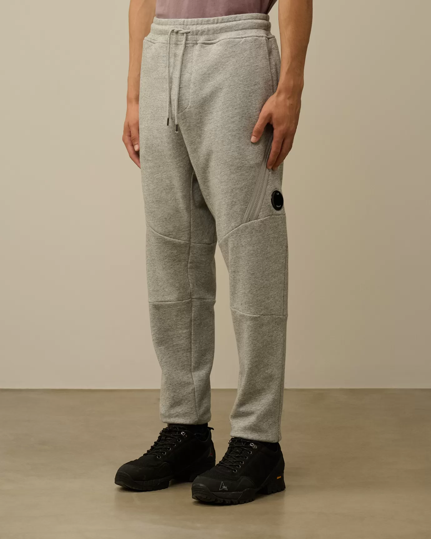 Diagonal Raised Fleece Lens Sweatpants<C.P. Company Cheap