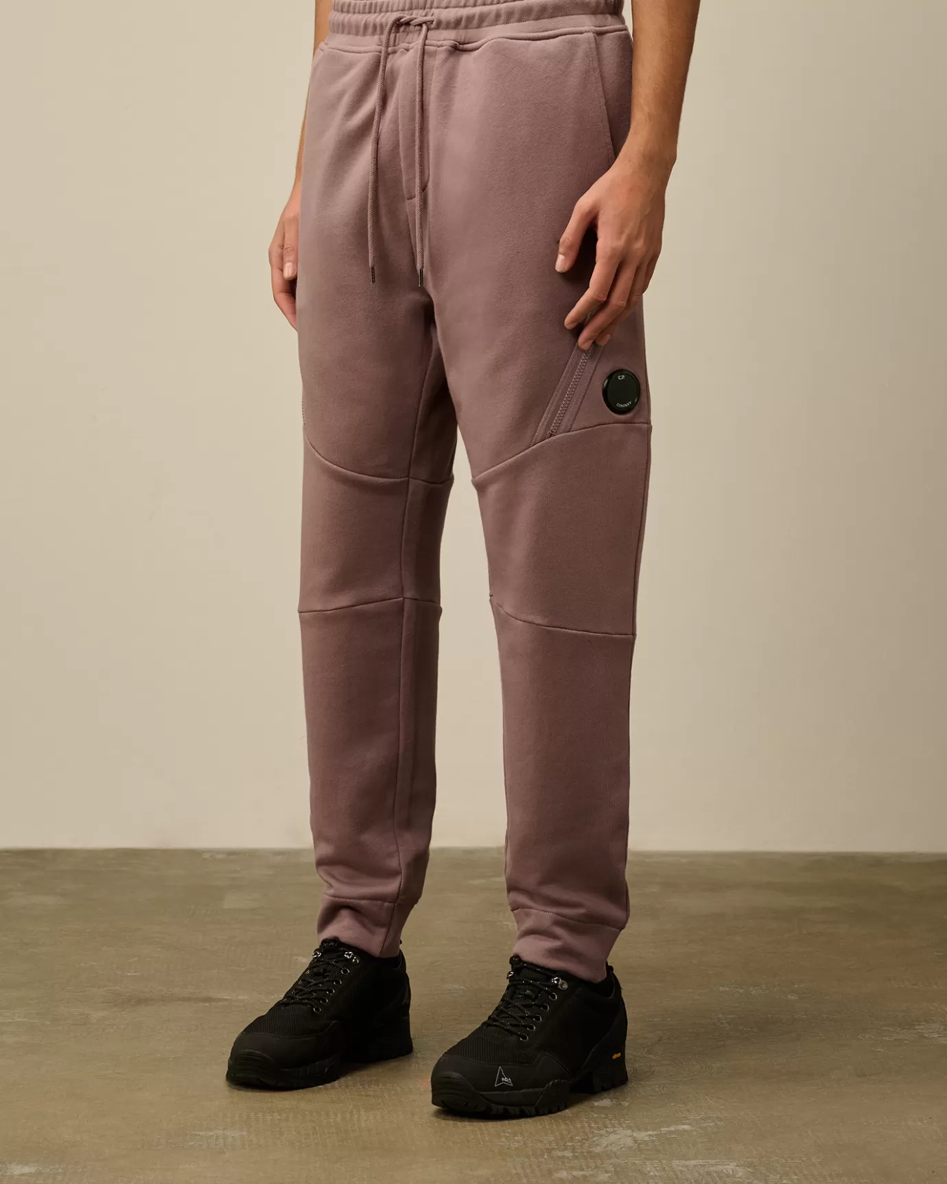 Diagonal Raised Fleece Lens Sweatpants<C.P. Company Flash Sale