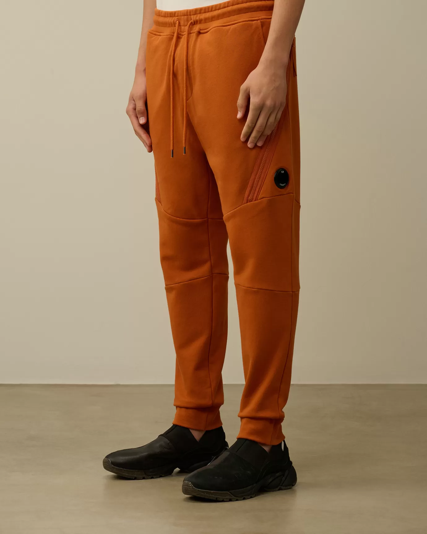 Diagonal Raised Fleece Lens Sweatpants<C.P. Company Clearance