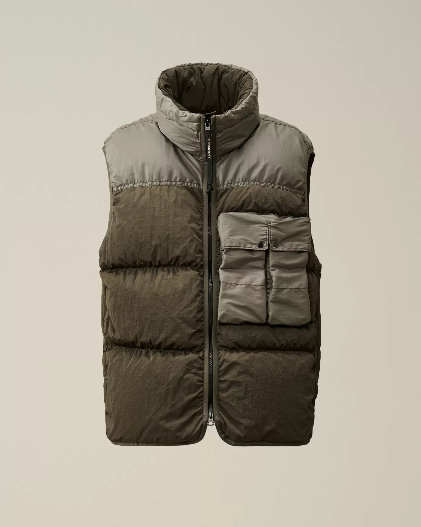 Eco Chrome-R Mixed Down Vest<C.P. Company New