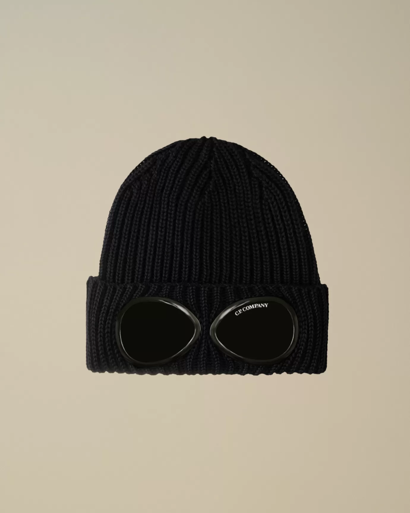 Extra Fine Merino Wool Goggle Beanie<C.P. Company Best