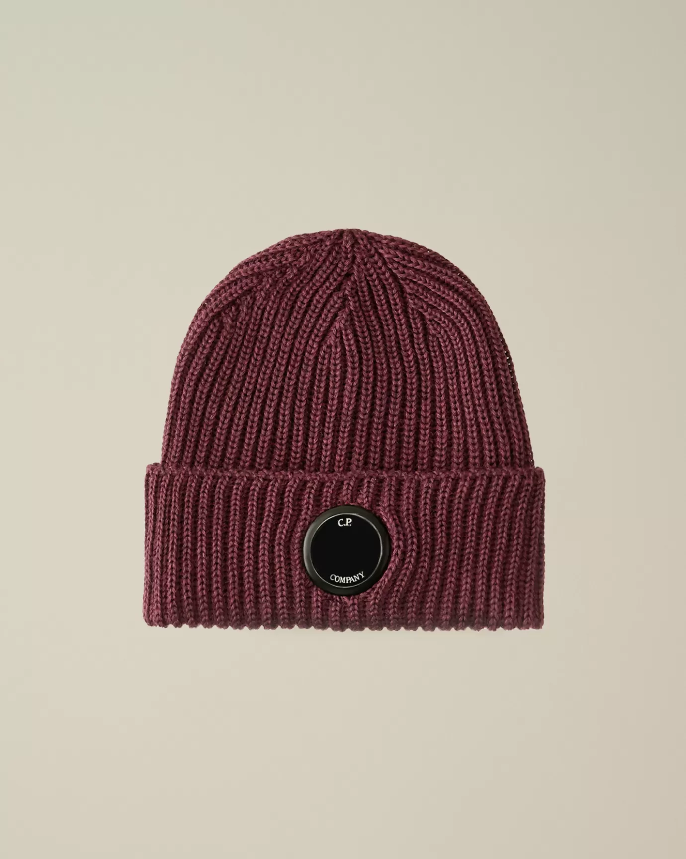 Extra Fine Merino Wool Lens Beanie<C.P. Company Best Sale