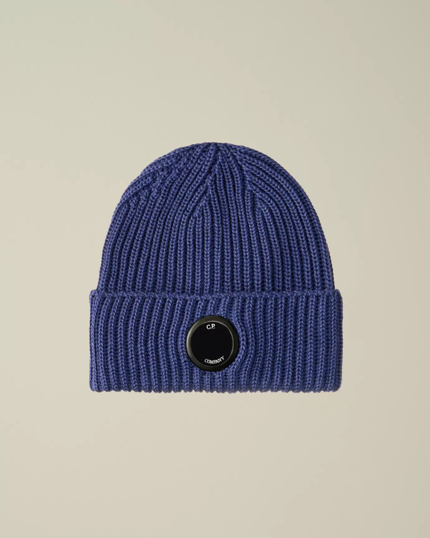 Extra Fine Merino Wool Lens Beanie<C.P. Company Hot