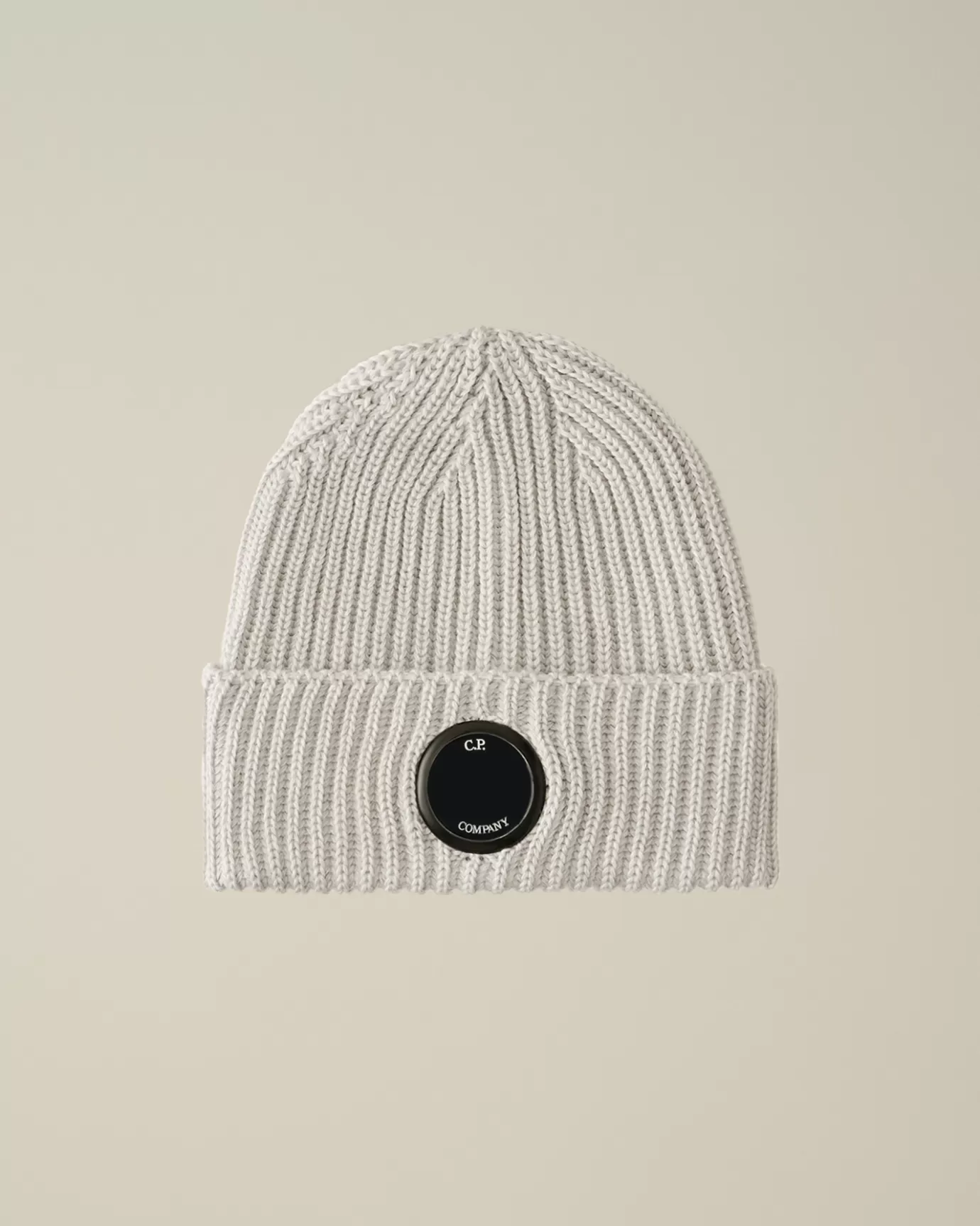 Extra Fine Merino Wool Lens Beanie<C.P. Company Cheap