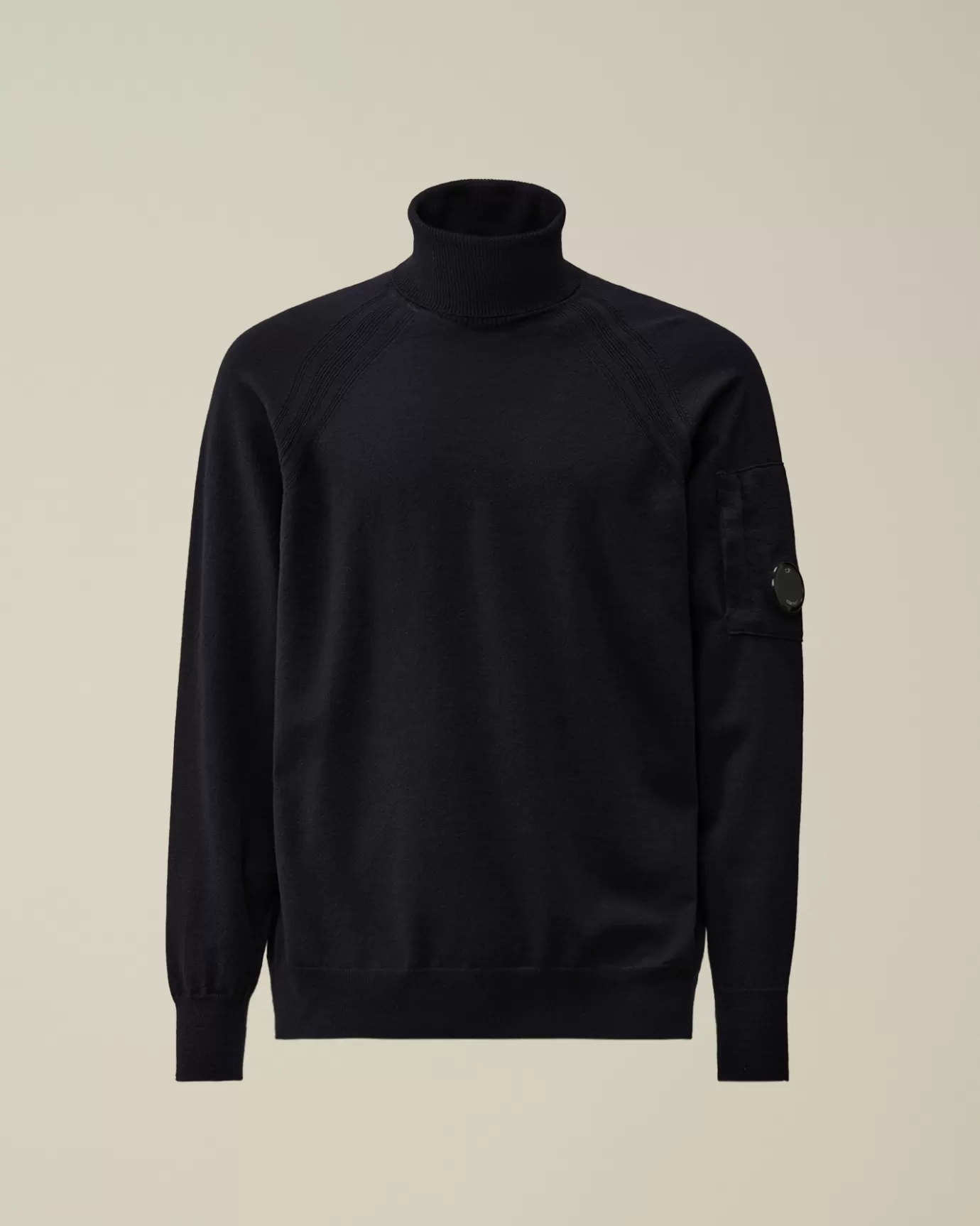 Extra Fine Merino Wool Turtleneck Knit<C.P. Company Store