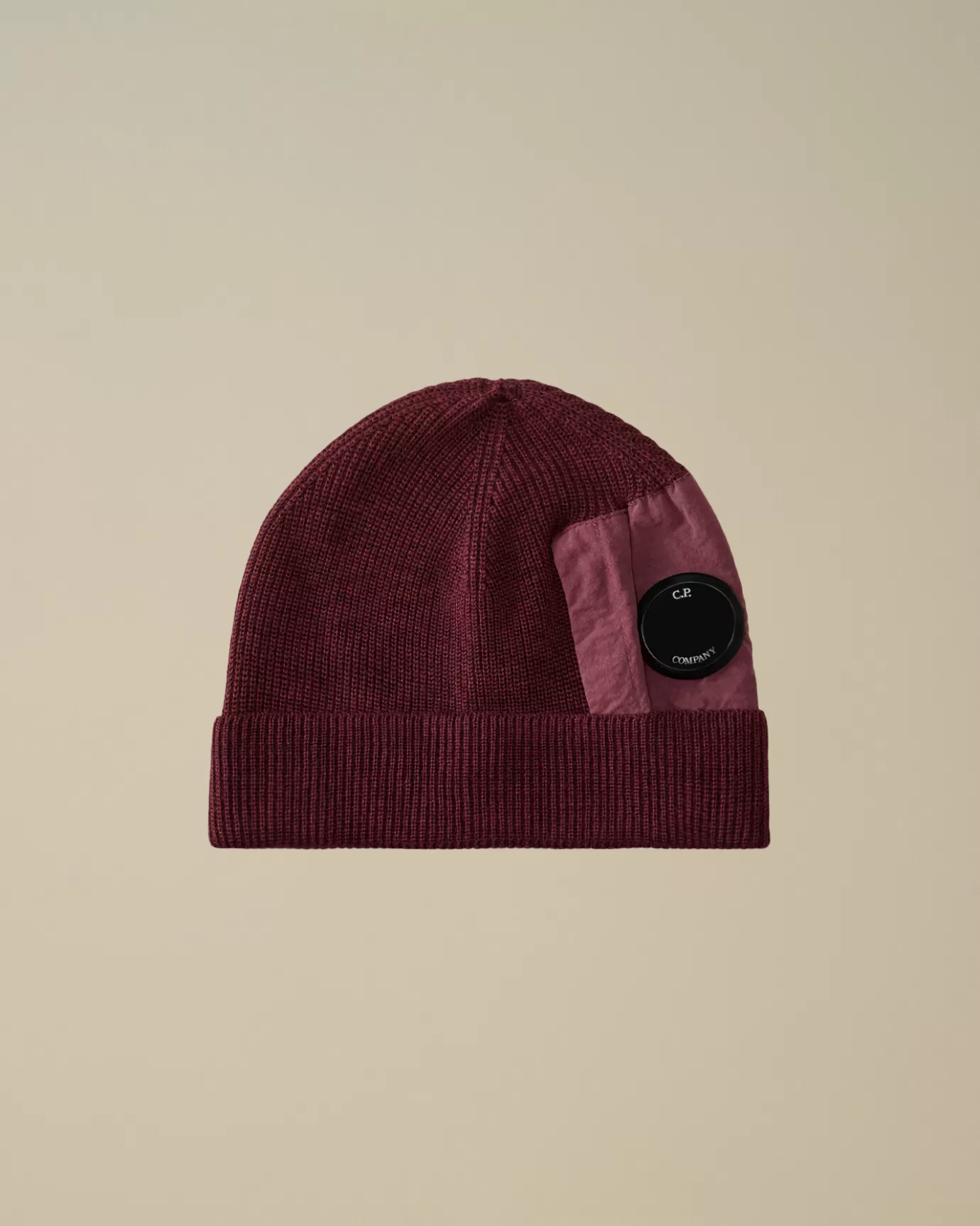 Extrafine Merino Wool Lens Beanie<C.P. Company Best