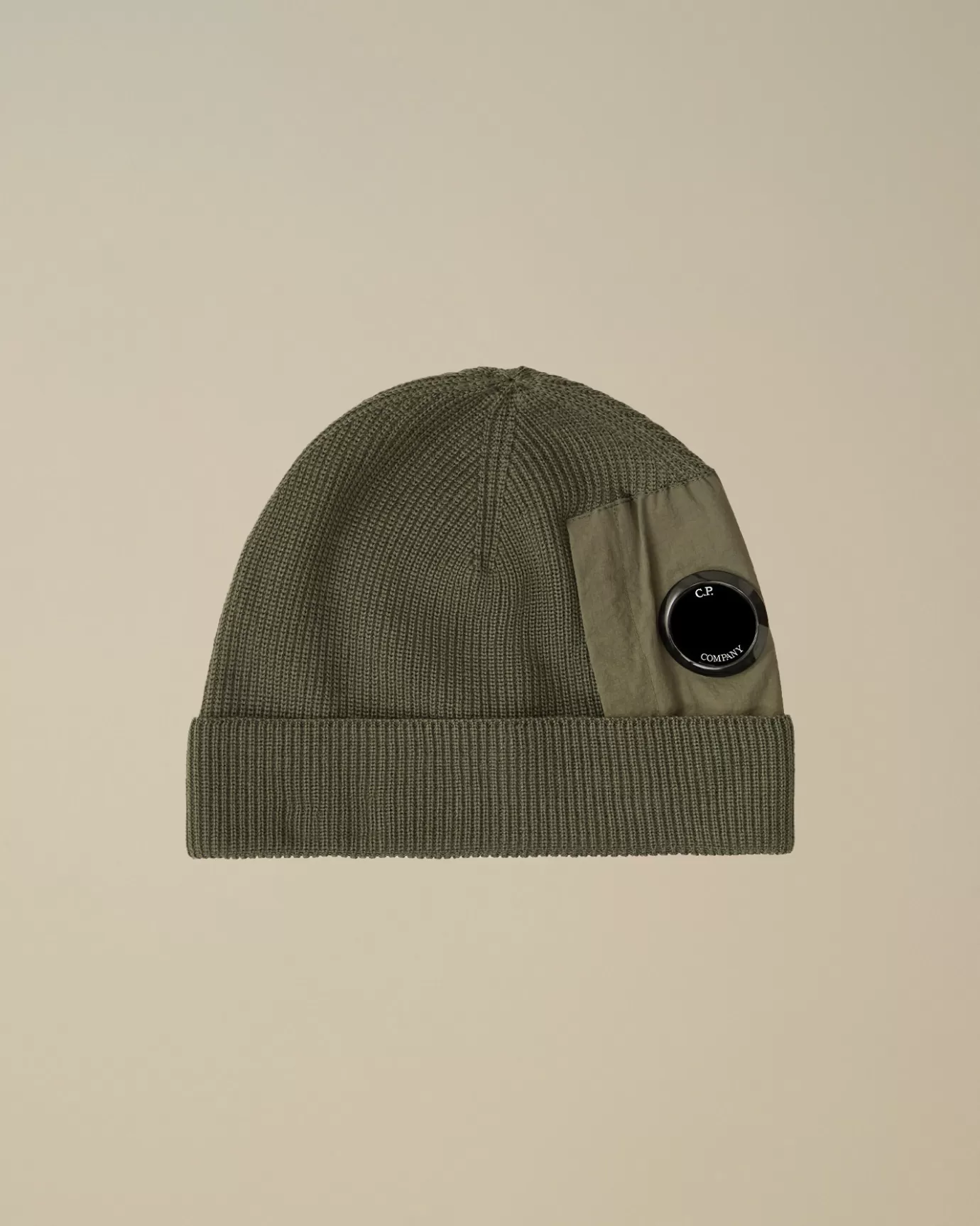 Extrafine Merino Wool Lens Beanie<C.P. Company Best Sale