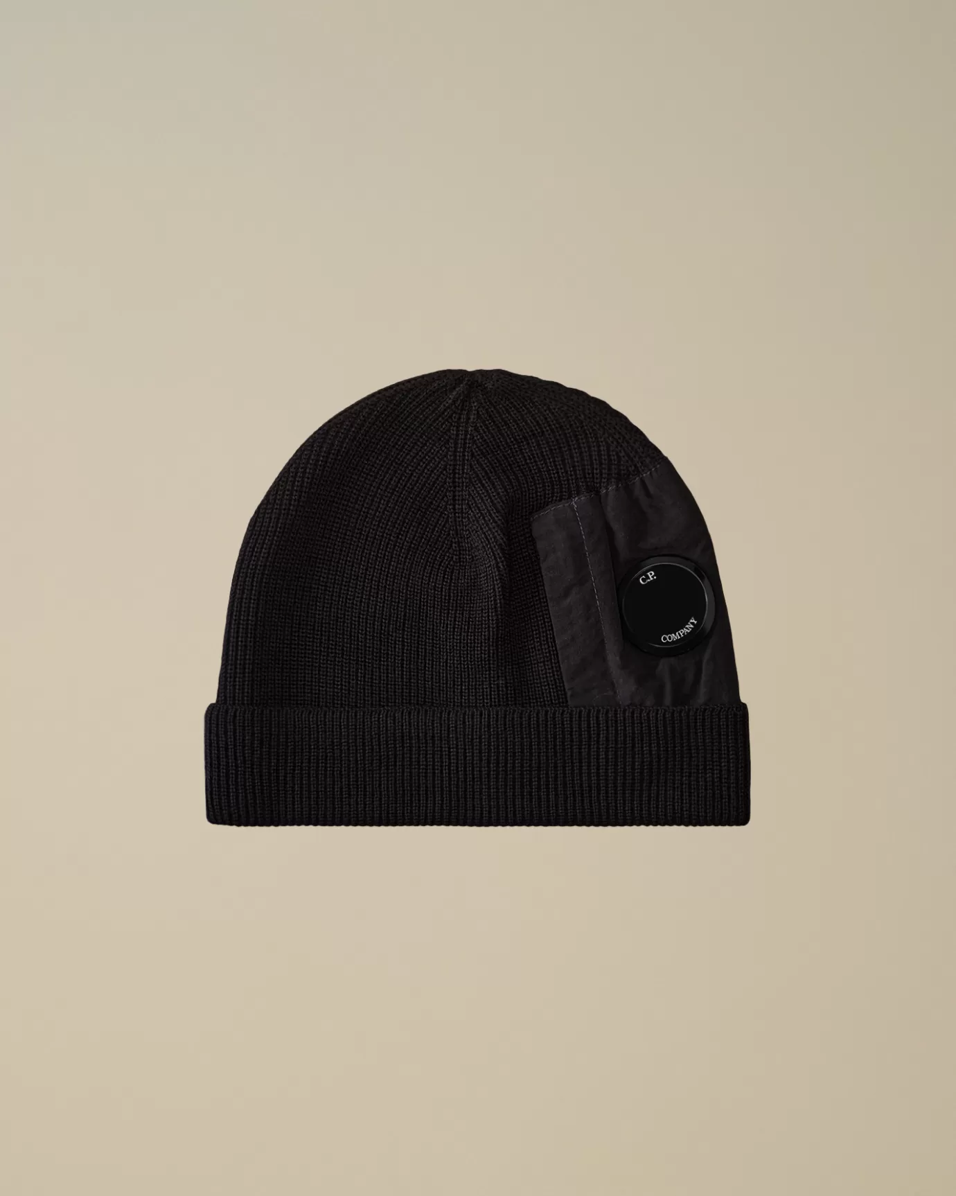 Extrafine Merino Wool Lens Beanie<C.P. Company Sale