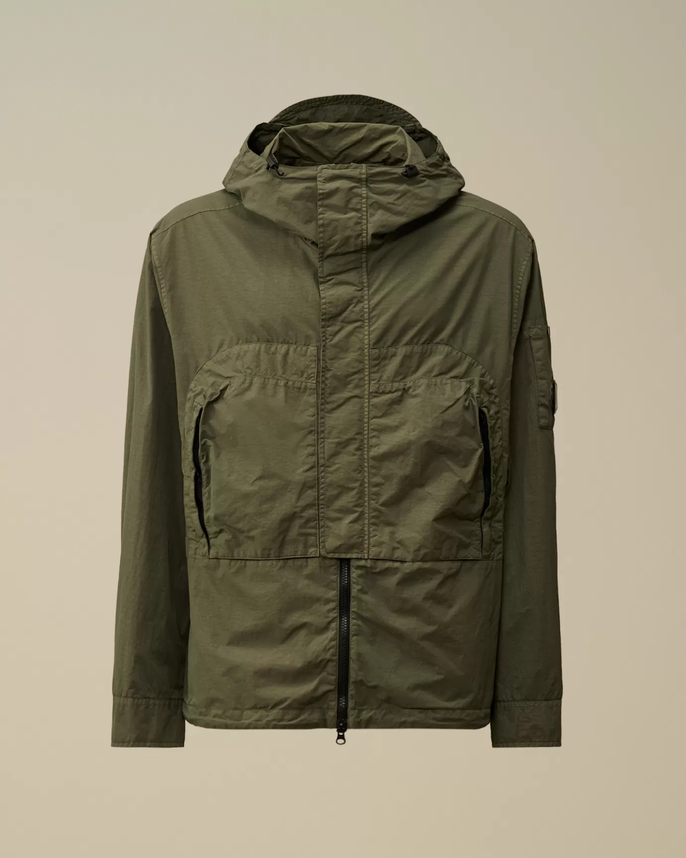 Flatt Nylon Hooded Overshirt<C.P. Company Outlet