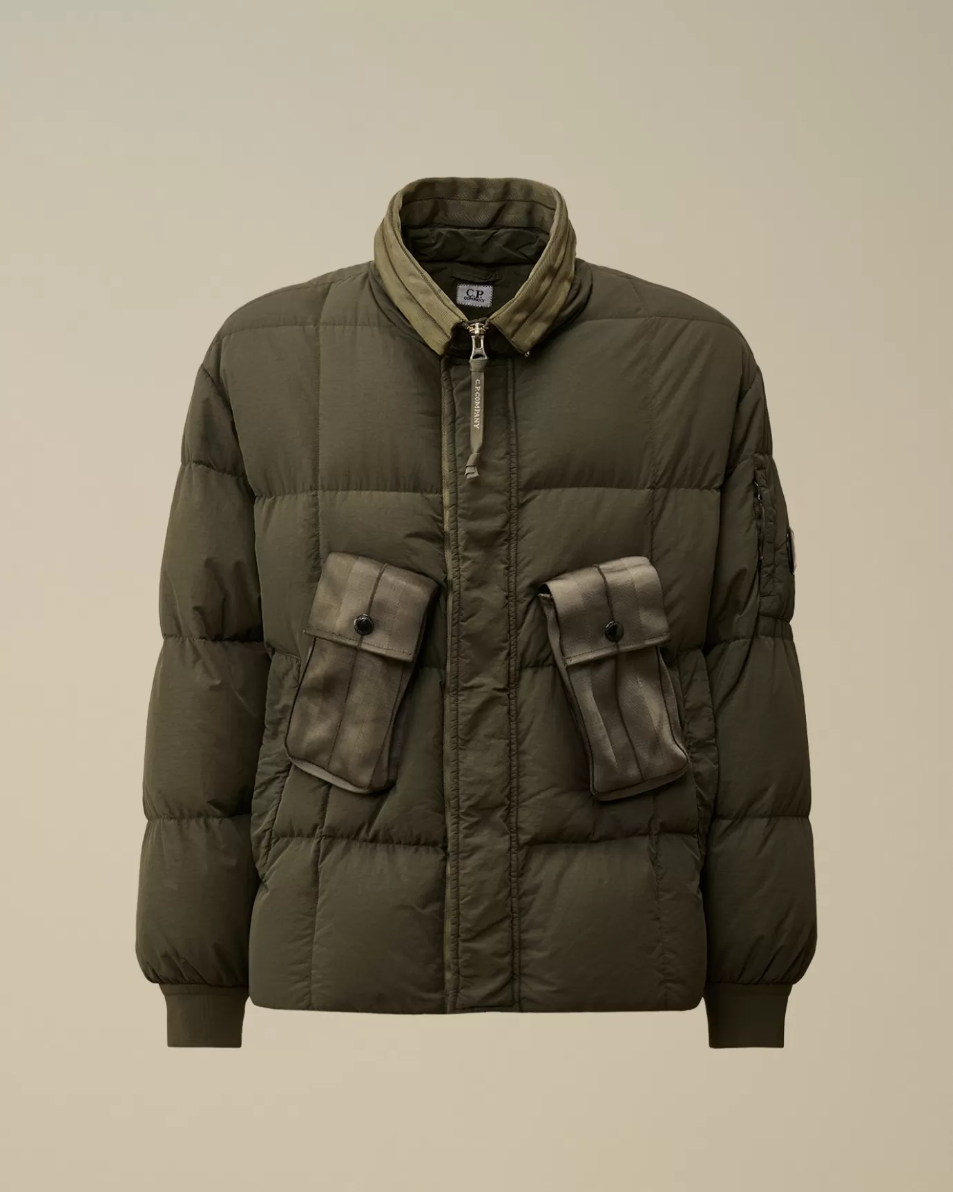 Flatt Nylon Short Down Jacket<C.P. Company Store