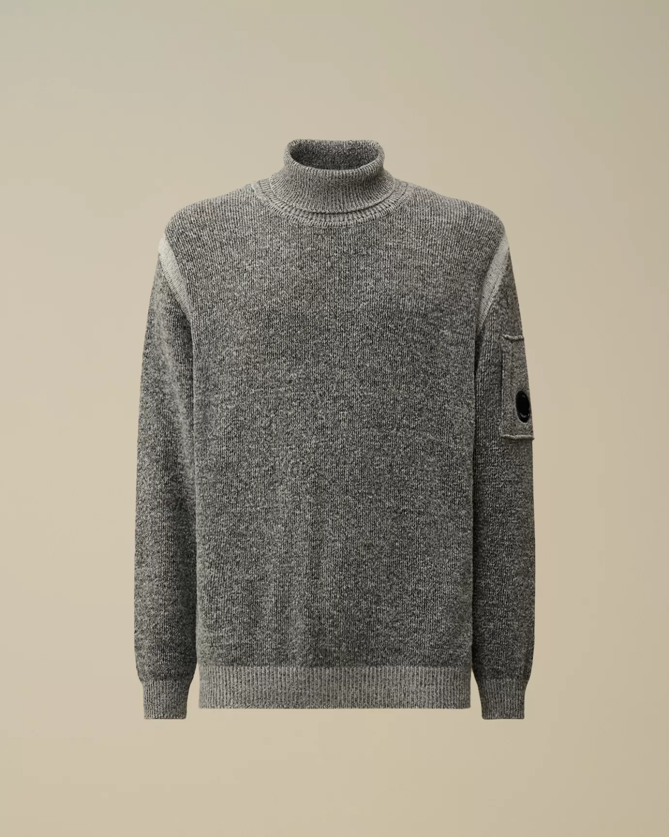 Fleece Knit Turtleneck Knit<C.P. Company Cheap