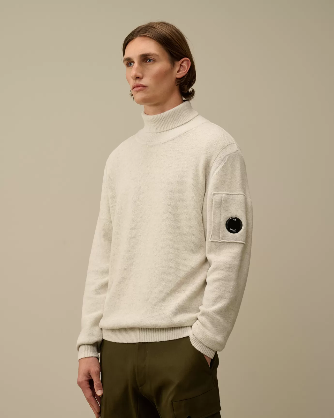 Fleece Knit Turtleneck Knit<C.P. Company Flash Sale