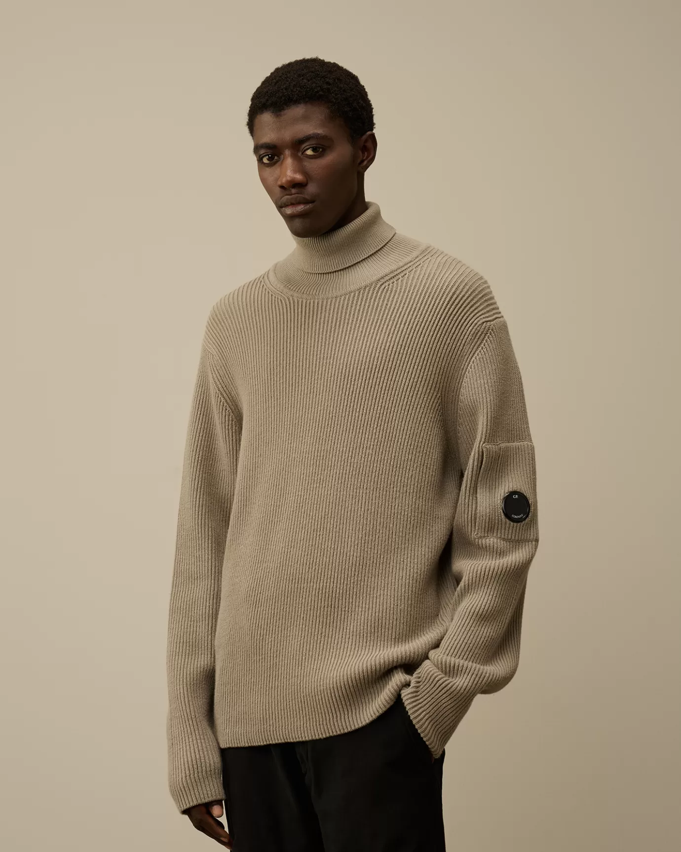 Full Rib Turtleneck Knit<C.P. Company Flash Sale