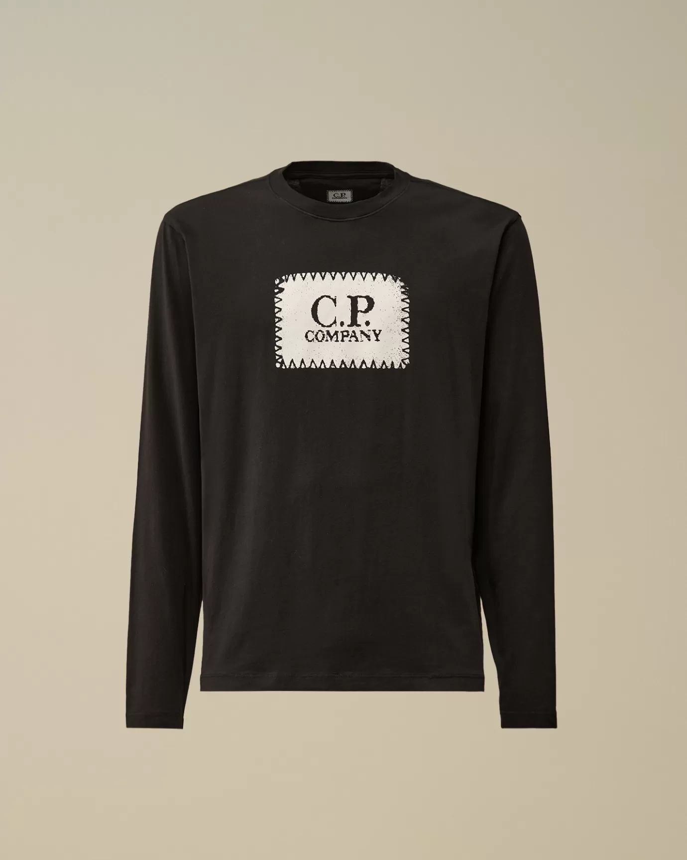 30/1 Jersey Logo Label Longsleeve T-Shirt<C.P. Company Sale