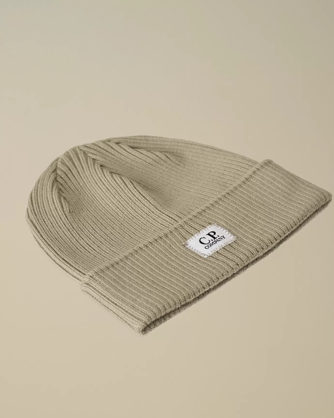 Kids Wool Knit Logo Beanie<C.P. Company Shop