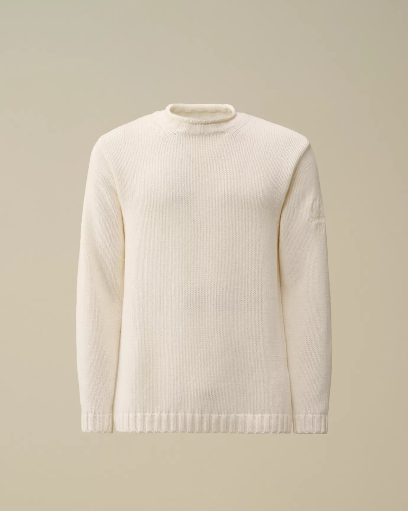 Lambswool GRS Boxy Crew Neck Knit<C.P. Company Fashion