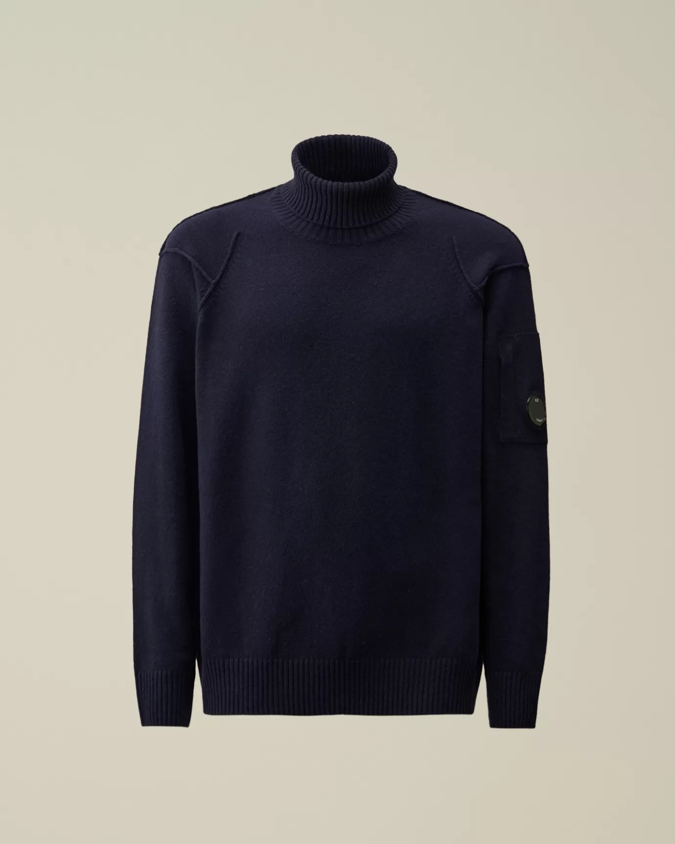 Lambswool GRS Turtleneck Knit<C.P. Company Sale