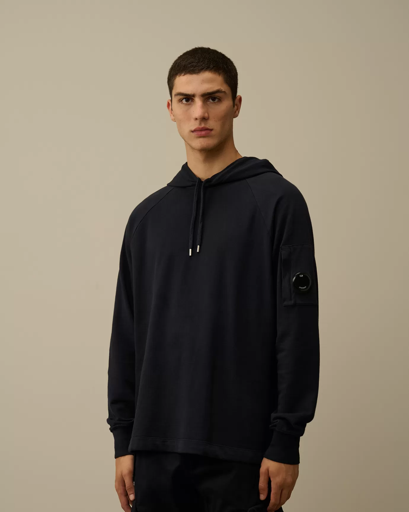 Light Fleece Hooded Sweatshirt<C.P. Company Cheap