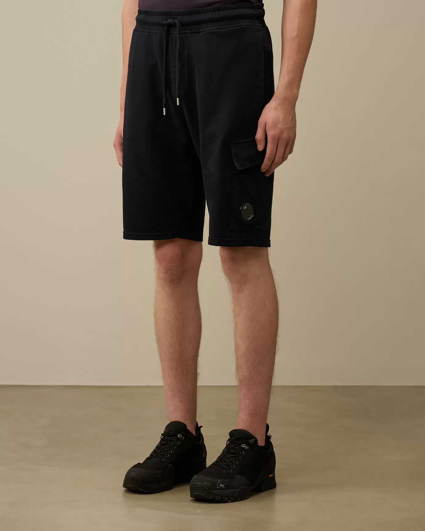 Light Fleece Lens Shorts<C.P. Company Outlet