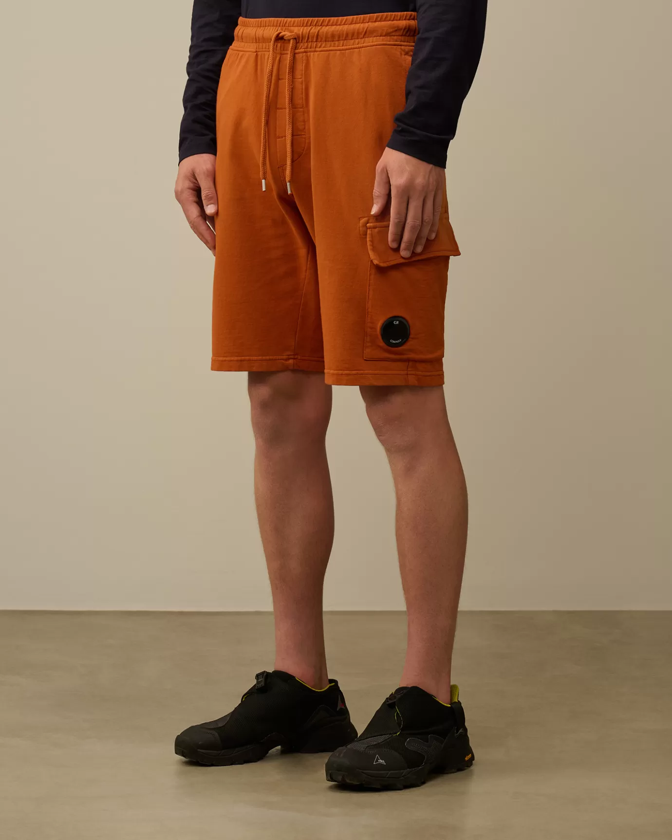 Light Fleece Lens Shorts<C.P. Company Shop