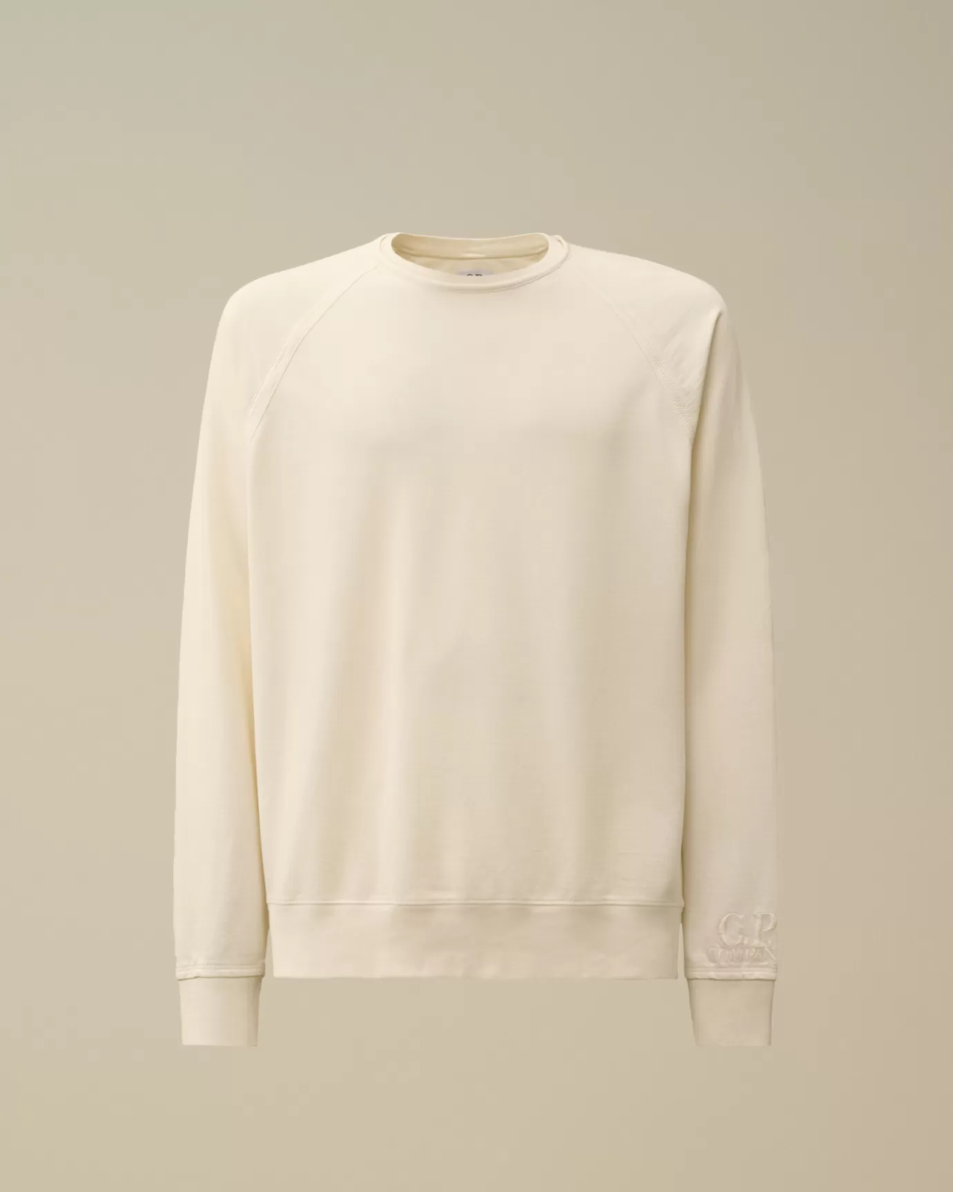 Light Fleece Logo Crew Neck Sweatshirt<C.P. Company Shop