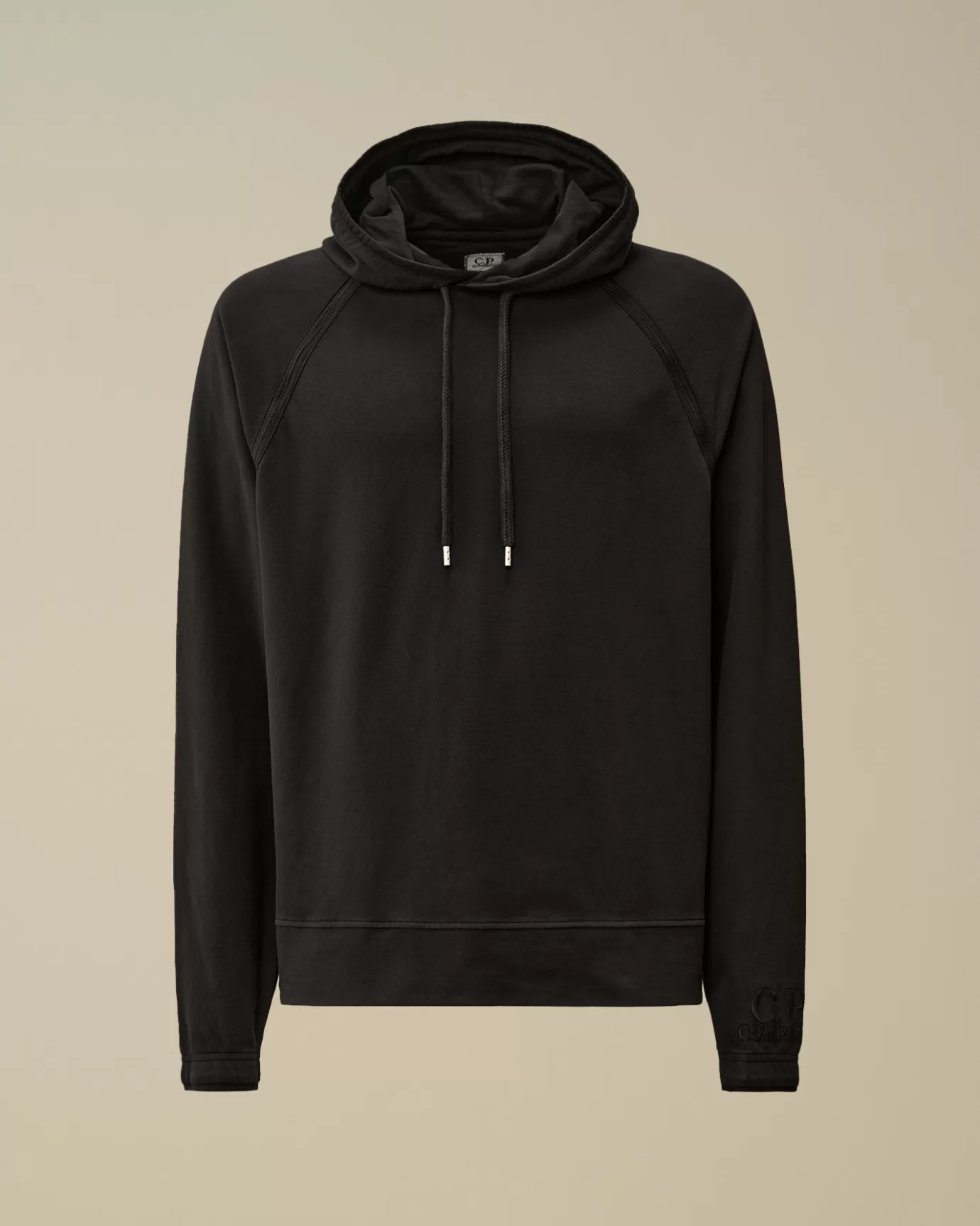 Light Fleece Logo Hooded Sweatshirt<C.P. Company Sale