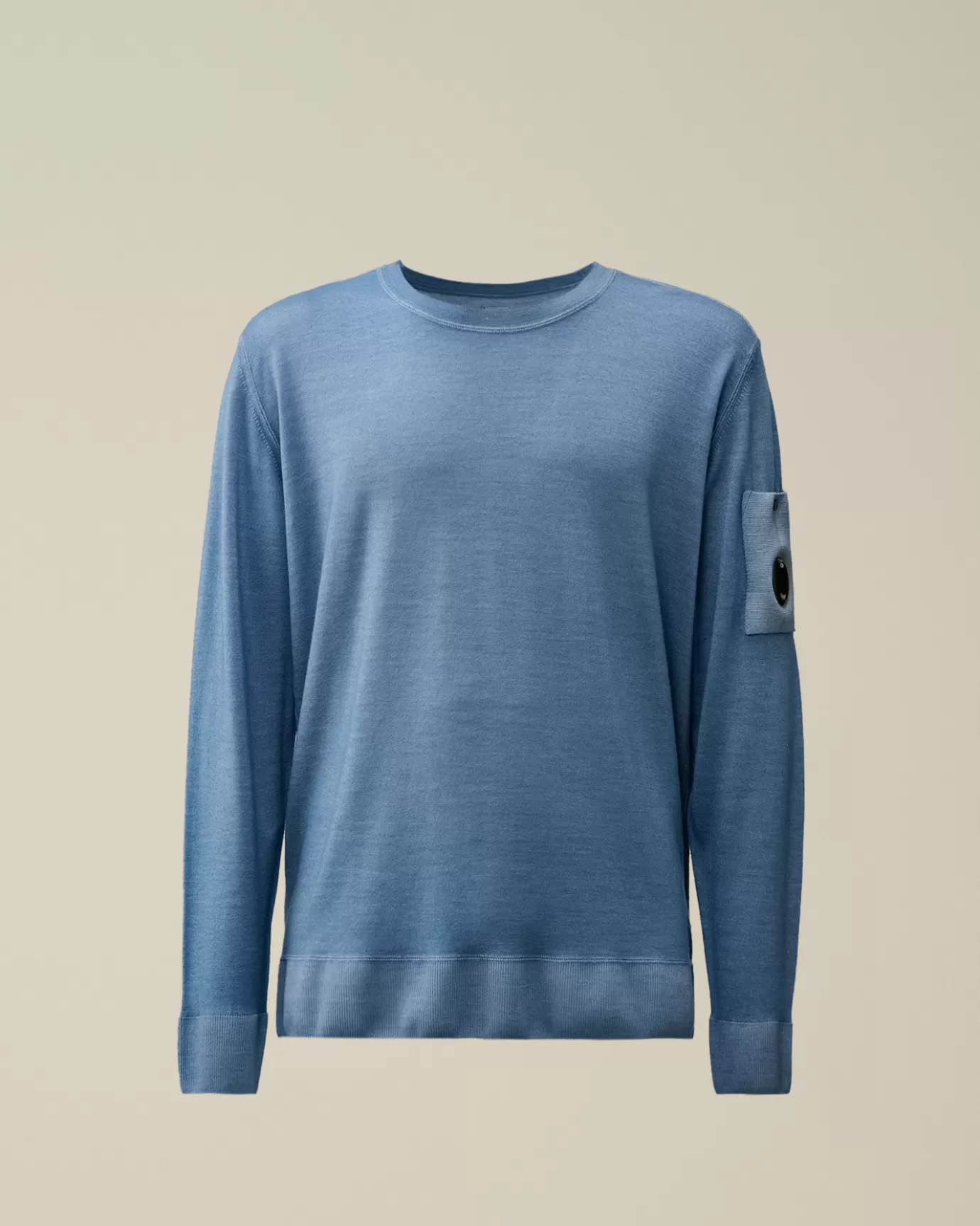 Merino Wool Fast Dyed Crew Neck Knit<C.P. Company Best