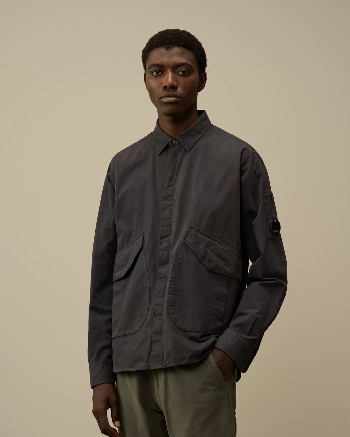 Microreps Diamond Peach Overshirt<C.P. Company Sale