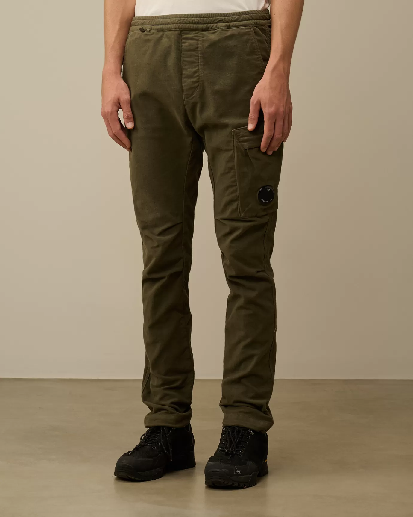 Moleskin Stretch Regular Cargo Pants<C.P. Company Cheap