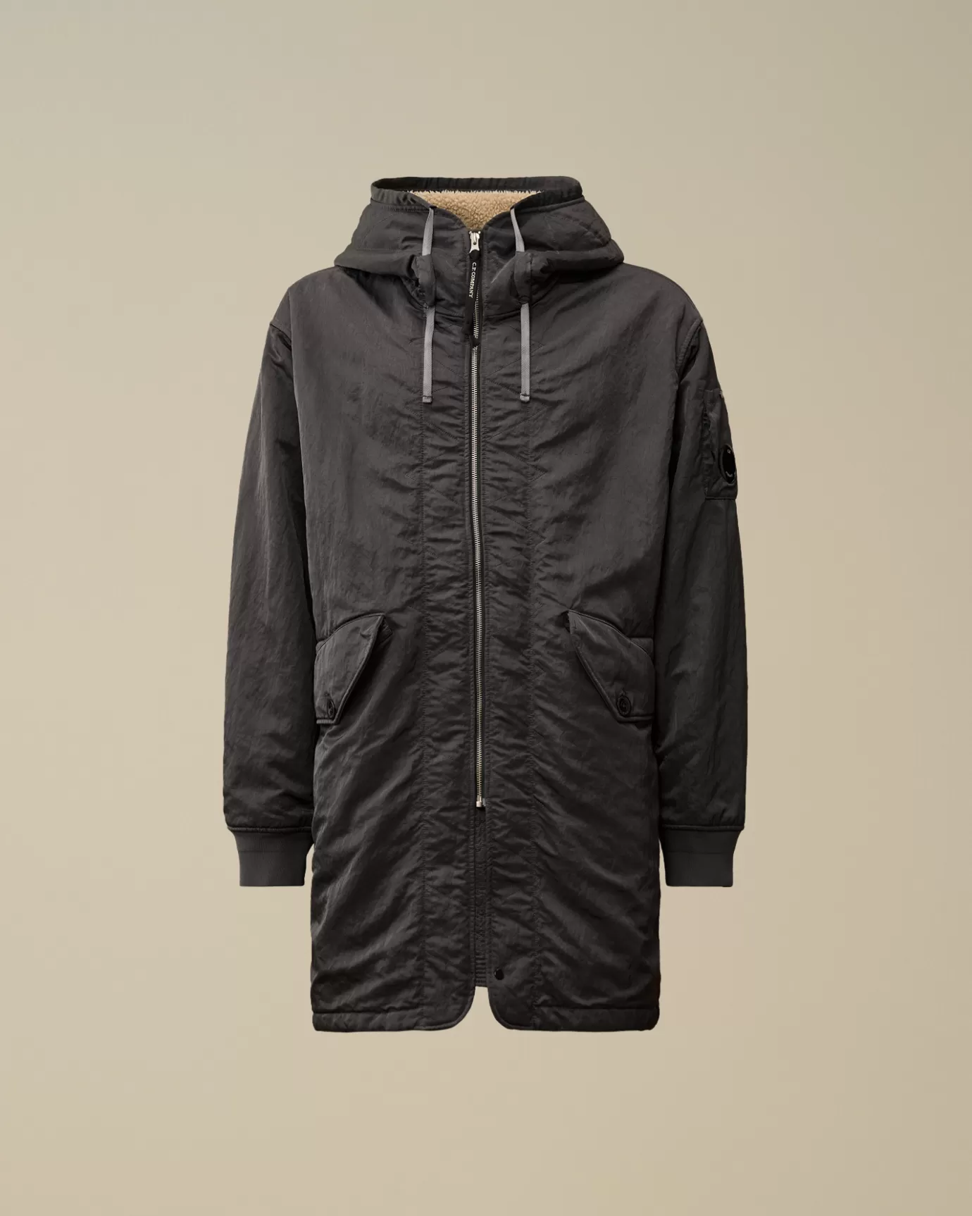 Nylon B Lined Hooded Parka<C.P. Company Online